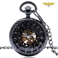 MONTRE DE POCHE GOUSSET STEAMPUNK TITANE