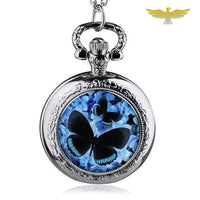 MONTRE PAPILLON EN PENDENTIF AMARYLLIS
