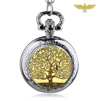 MONTRE PENDENTIF FEMME ARBRE DE MEDITATION