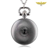 MONTRE PENDENTIF FEMME ROSACE A PERLES