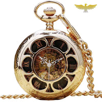 MONTRE DE POCHE GOUSSET LUXE ÉMERAUDE D'OR