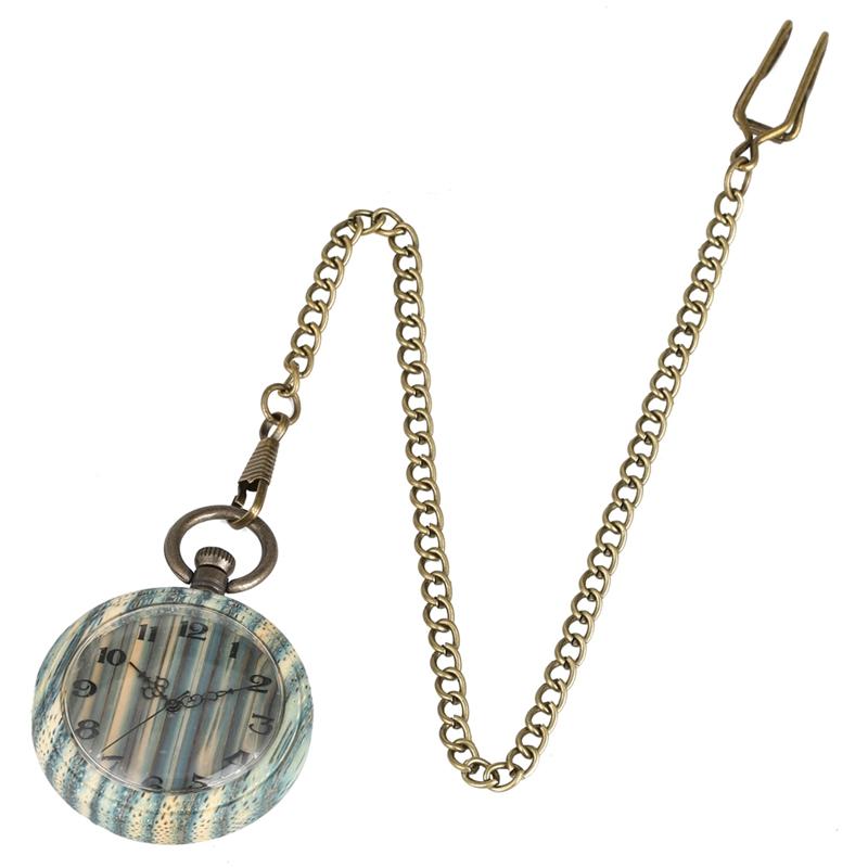 MONTRE DE POCHE GOUSSET EN BOIS BAMBOO