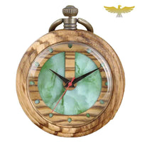 MONTRE DE POCHE GOUSSET EN BOIS TILLEUL