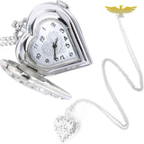 MONTRE COLLIER PENDENTIF CŒUR PHOTO