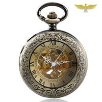 Montre à gousset romaine mécanique