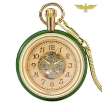 Montre à gousset mécanique Jade