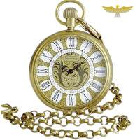 Montre à gousset vintage mécanique or