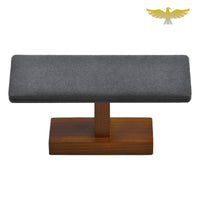 Présentoir montres à gousset bois et cuir