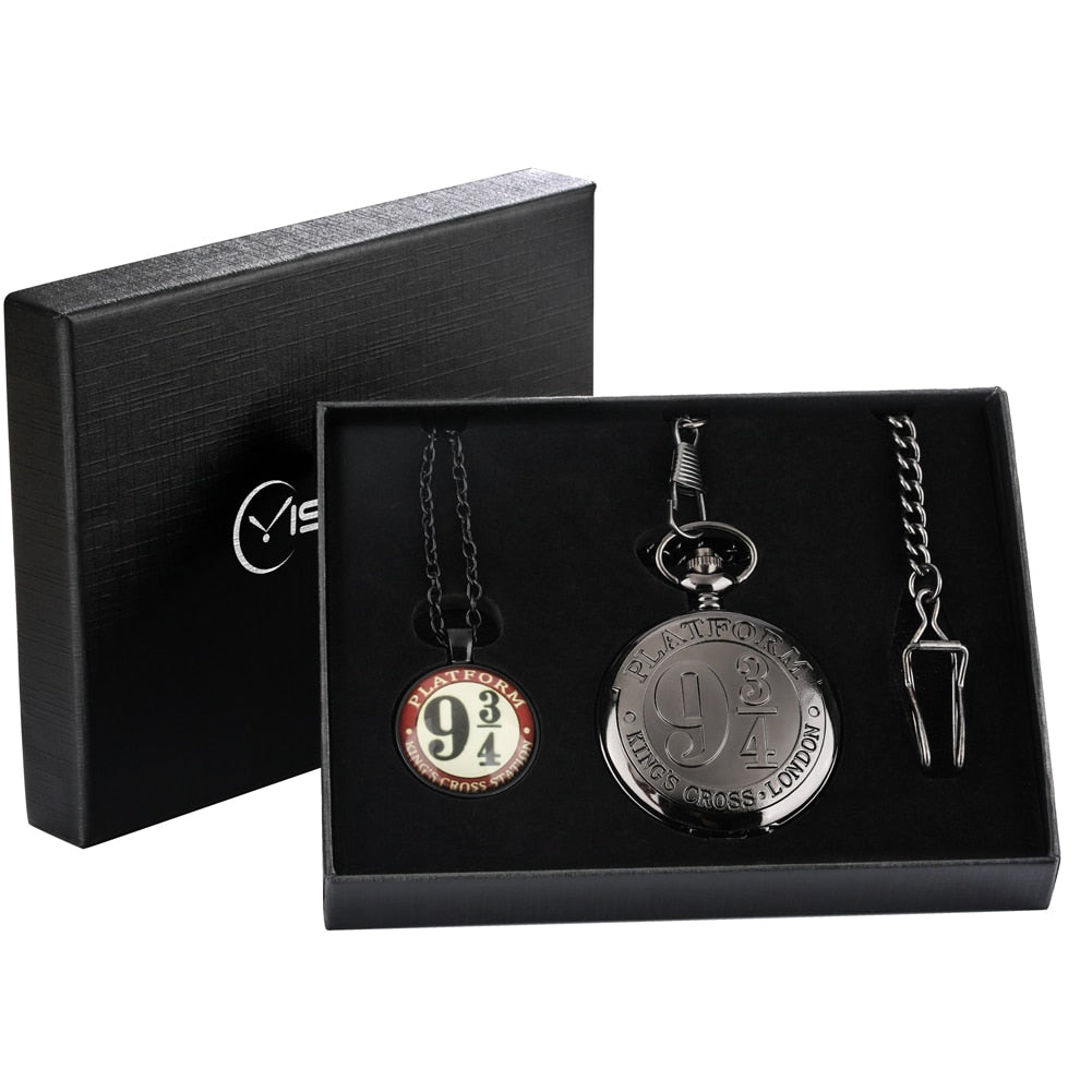 Coffret montre à gousset quartz Harry Potter