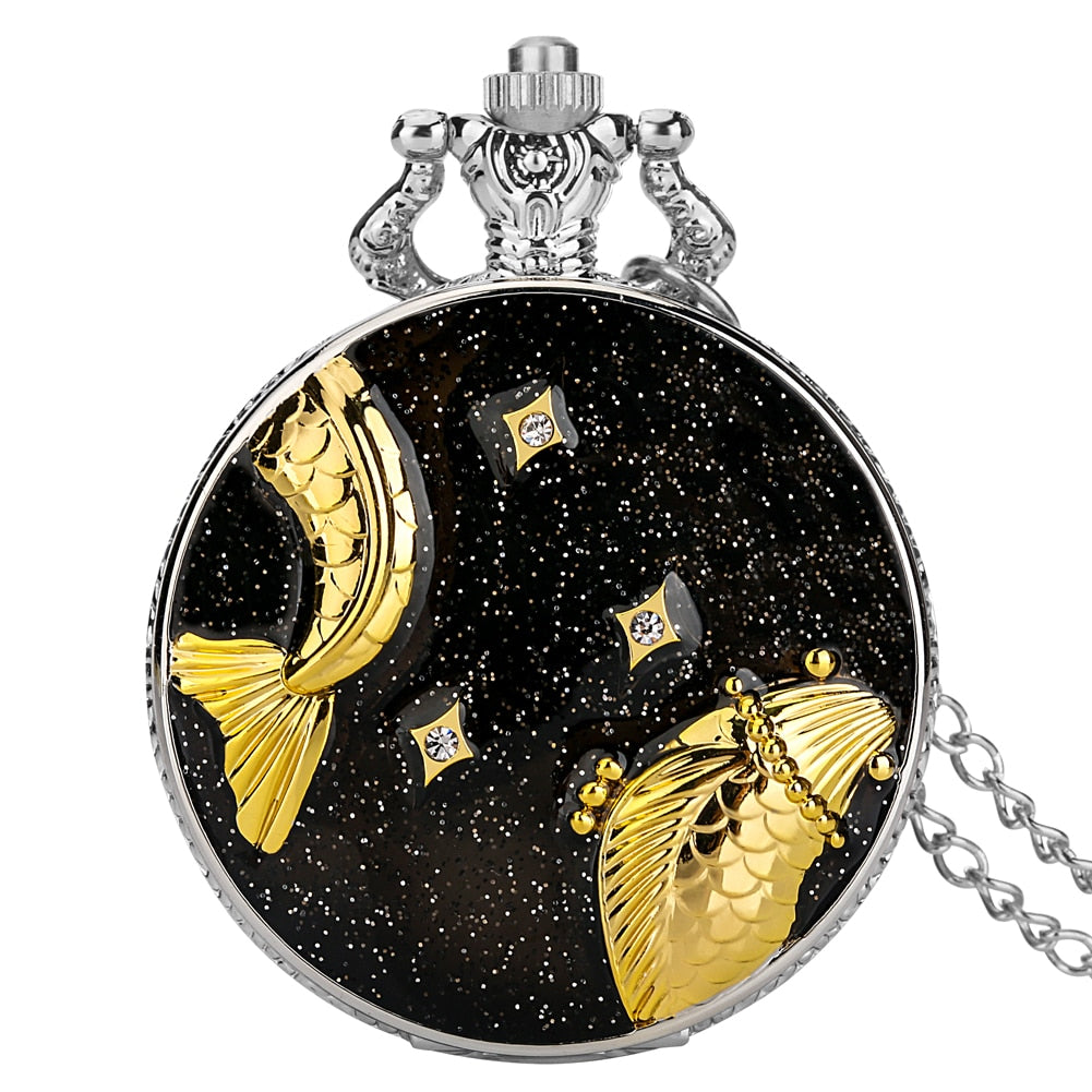 Montre de poche gousset pendentif hommes et femmes