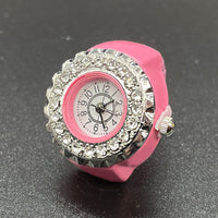 Bague montre quartz Pink lady's