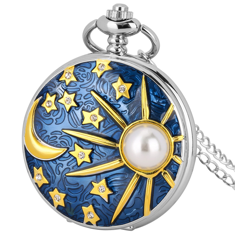 Montre Gousset Ancienne Cupillard Rieme - Cadran Nacre, Col Pl Or, Pendentif - Bijou Vintage Unisexe D'occasion