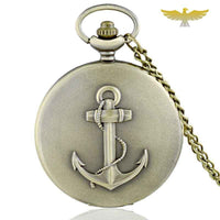 MONTRE DE POCHE POUR HOMME ANCRE BATEAU MARINE DE P CHE