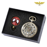 Coffret-cadeau Montre à gousset homme araignée