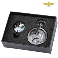 Coffret cadeau montre à gousset l'étrange noël de M. Jack