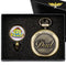 Coffret-cadeau montre de poche à quartz Super Dad Bronze