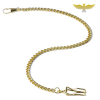 Chaine montre de poche vintage or