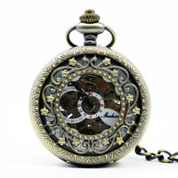 Montre à gousset fleurs vintage