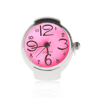 Bague montre femme rose girly
