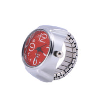Montre bague rouge