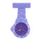 Montre à épingle infirmière Violet