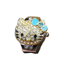 Bague hello kitty rouge
