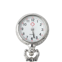 MONTRE INFIRMIÈRE ARGENT A QUARTZ