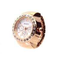 Montre bague or femme