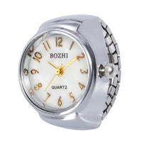 Bague montre homme argent