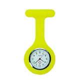 Montre infirmière silicone couleur quartz à épingle