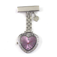 Montre infirmière fantaisie diamants