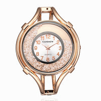 Montre bracelet strass femme
