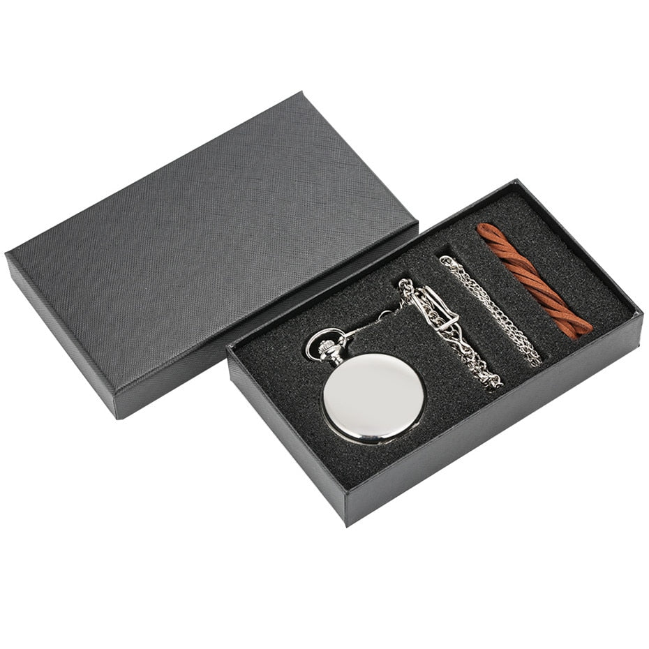 Coffret montre à gousset quartz