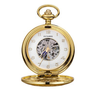 Montre à gousset dorée mécanique