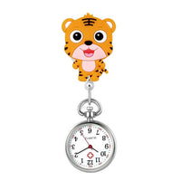 Montre infirmière amusante animaux