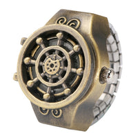 Bague montre rétro à quartz