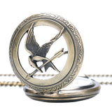 Montre a gousset geai moqueur Hunger Games