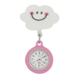 Montre infirmière médicale enfant silicone extensible rétractable à clip