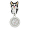 Montre infirmière médicale animal kawaii silicone extensible rétractable à clip 4