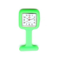 Montre infirmière silicone carré quartz épingle
