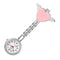 Montre infirmiere quartz coeur d'ange pince Rose