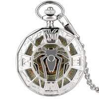 Montre à gousset mécanique Silver Spider