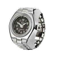 Bague montre moderne à quartz extensible homme femme