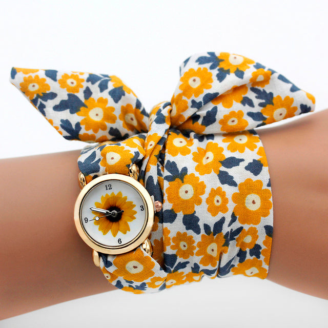 Montre foulard quartz