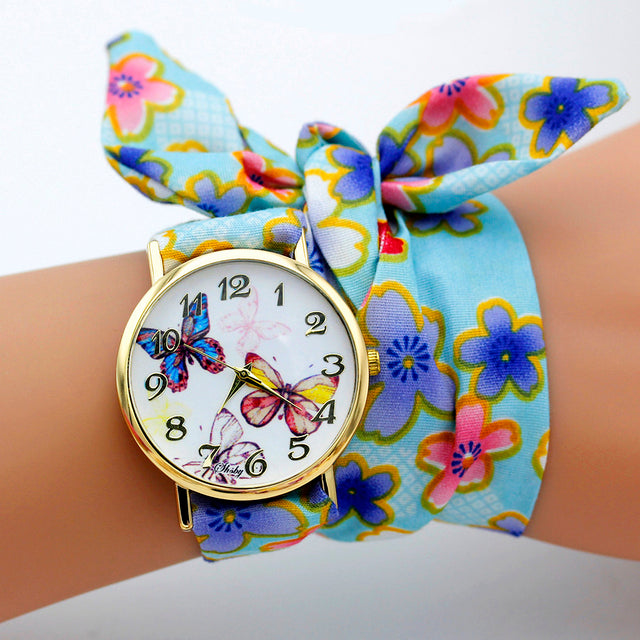 Montre foulard quartz