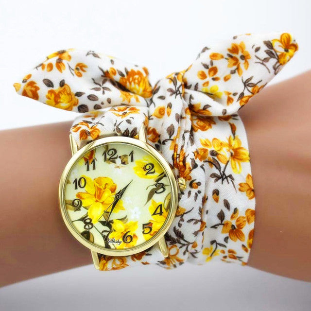 Montre foulard quartz