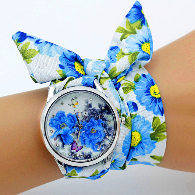 Montre foulard quartz