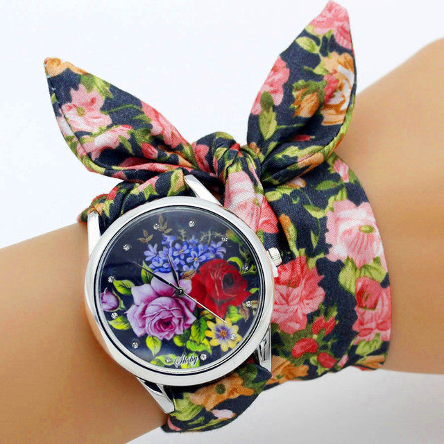 Montre foulard quartz