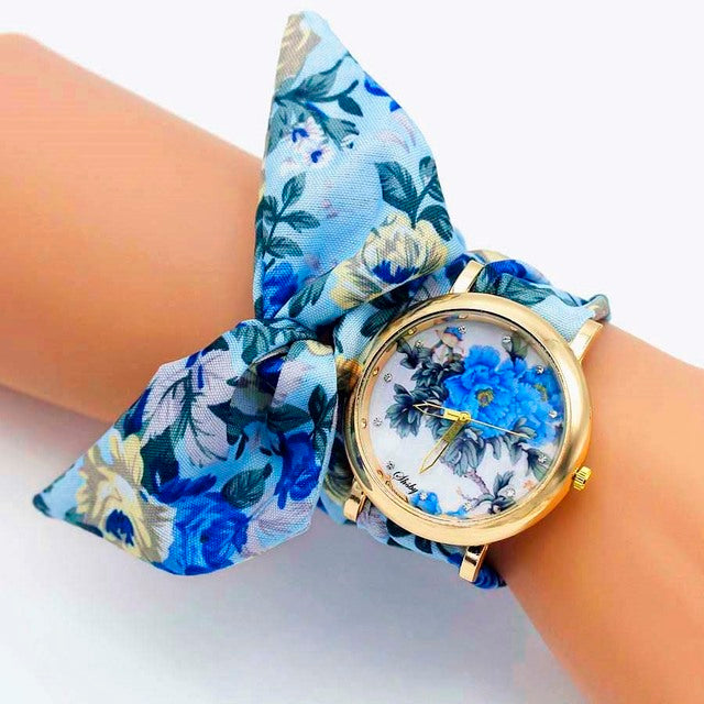 Montre foulard quartz