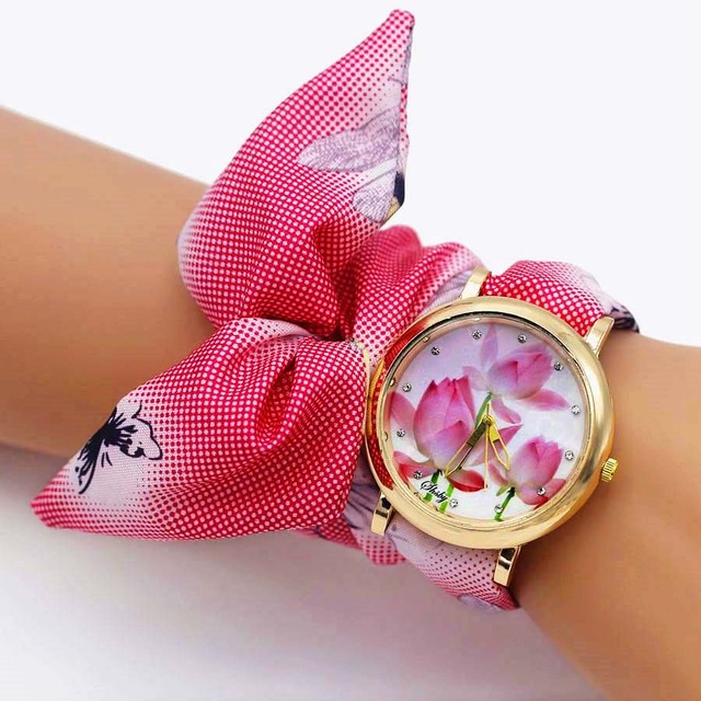 Montre foulard quartz